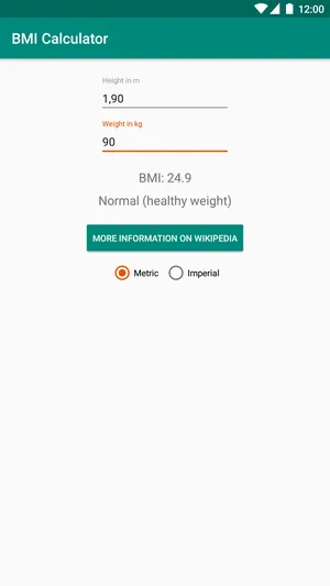 BMI Calculator